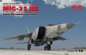 ICM 1:48 48902 MiG-25 RB Sovit Reconnaissance Plane