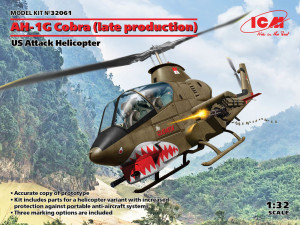 ICM 1:32 32061 AH-1G Cobra (late production), US Attack Helicopter