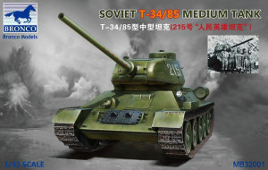 Bronco Models 1:32 MB32001 Soviet  T-34/85 Medium Tank