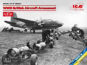 ICM 1:48 48407 WWII British Aircraft Armament (100% new molds)
