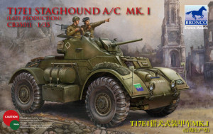 Bronco Models 1:35 CB35011 T17E1 Staghound Mk.I Late Production
