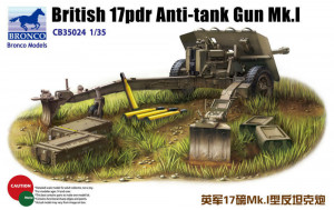 Bronco Models 1:35 CB35024 British 17pdr Anti-tank gun Mk.I
