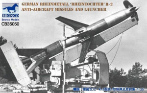 Bronco Models 1:35 CB35050 German Rheinmetall' R-2 anti-aircraft missiles a.launcher