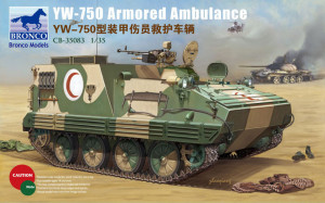 Bronco Models 1:35 CB35083 YW-750 Armored Ambulance Vehicle