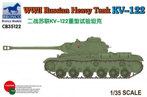 Bronco Models 1:35 CB35122 WWII Russian Heavy Tank KV-122