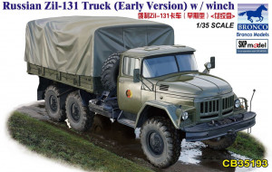 Bronco Models 1:35 CB35193 Russian Zil-131 Truck (Early Version) w/winch