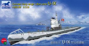 Bronco Models 1:350 NB5008 German Long Range Submarine Type U-IX A