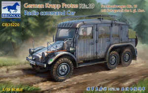 Bronco Models 1:35 CB35220 German Krupp Protze Kfz.19 Radio command Car