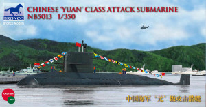 Bronco Models 1:350 NB5013 Chinese'Yuan'class Attack Submarine