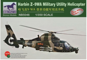 Bronco Models 1:350 NB5046 Harbin /-9WA Military Utility Helicopter