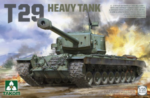 Takom 1:35 TAK2143 U.S. Heavy Tank T29