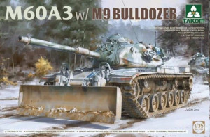 Takom 1:35 TAK2137 M60A3 w/M9 Bulldozer