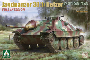 Takom 1:35 TAK2170 Jagdpanzer 38(t) Hetzer EARLY PRODUCTION w/FULL INTERIOR - NEU