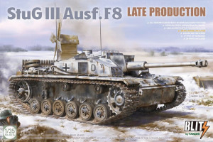 Hobby Boss TAK8014 1:35 StuG III Ausf. F8 Late- NEU