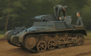 Hobby Boss 1:35 80145 German Panzer 1Ausf A Sd.Kfz.101(Early/ Late Version)