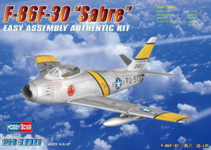 Hobby Boss 1:72 80258 F-86F-30 'Sabre' Fighter