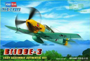 Hobby Boss 1:72 80253 Bf109E-3 Fighter