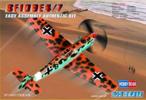 Hobby Boss 1:72 80254 Bf109E-4/7