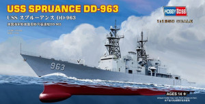 Hobby Boss 1:1250 82504 USS Spruance DD-963