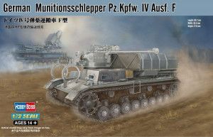 Hobby Boss 1:72 82908 German Munitionsschlepper Pz.Kpfw. IV Ausf. F