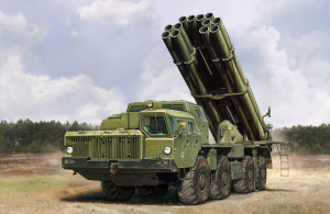 Hobby Boss 1:72 82940 Russian 9A52-2 Smerch-M multiple rocket launcher of RSZO 9k58 Smerch MRLS