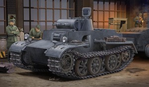 Hobby Boss 1:35 83804 German Pfzkpfw.IAusf.F(VK1801)-Early
