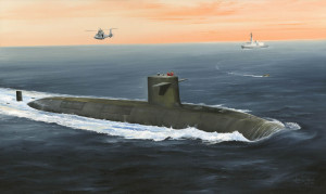 Hobby Boss 1:350 83519 French Navy Le Triomphant SSBN