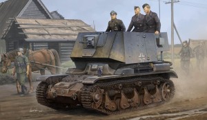 Hobby Boss 1:35 83809 Befehlsfahrzeug auf Fgst.Pz.Kpfw.35 R731