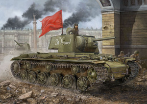 Hobby Boss 1:48 84812 Russian KV-1 1942 Simplified Turret tank