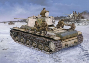 Hobby Boss 1:48 84813 KV-1 1942 Heavy Cast Turret Tank
