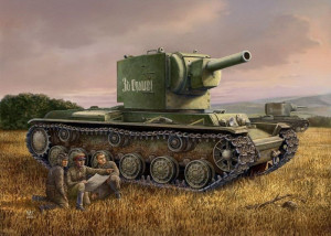 Hobby Boss 1:48 84816 Russian  KV-2 Tank
