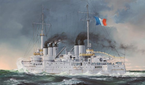 Hobby Boss 1:350 86505 French Navy Pre-Dreadnought Battleship Condorcet