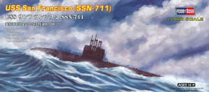 Hobby Boss 1:700 87015 USS San Francisco (SSN-711)