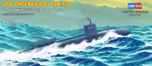Hobby Boss 1:700 87016 USS Navy Greeneville submarine SSN-772