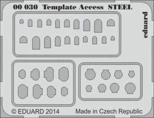 Eduard Accessories  30 Template Access STEEL