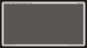 Eduard Accessories  106 Gitter/Mesh, Gauze/Square 6x6