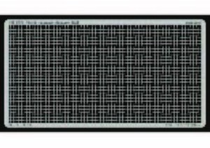 Eduard Accessories  105 Gitter / Mesh Square 8 x 8