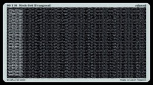 Eduard Accessories  110 Gitter/Mesh, 6x6 Hexagonal
