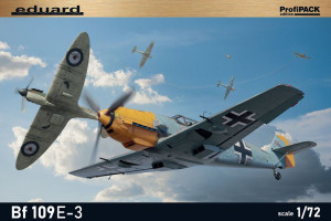 Eduard Plastic Kits 1:72 7032 Bf 109E-3 Profipack