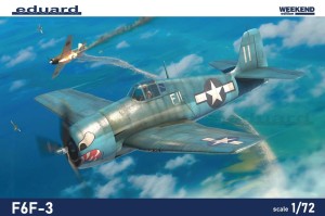 Eduard Plastic Kits 1:72 7457 F6F-3 , Weekend edition