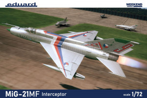 Eduard Plastic Kits 1:72 7469 MiG-21MF Interceptor 1/72 Weekend edition