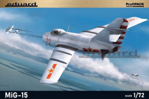 Eduard Plastic Kits 1:72 7057 MiG-15, Profipack