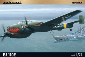 Eduard Plastic Kits 1:72 7083 Bf 110E, Profipack