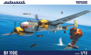 Eduard Plastic Kits 1:72 7464 Bf 110E  Weekend edition