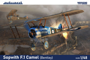Eduard Plastic Kits 1:48 8485 Sopwith F.1 Camel (Bentley)
