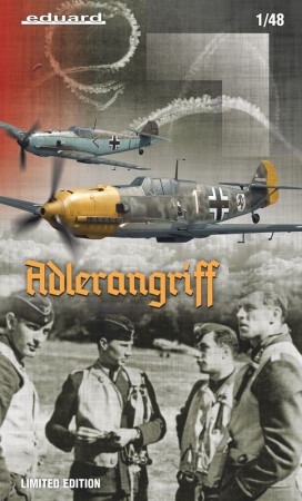Eduard Plastic Kits 1:48 11144 ADLERANGRIFF Messerschmitt Bf 109E,(Dual Combo) Limited Edition