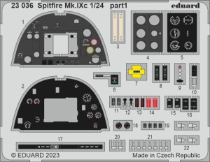 Eduard Accessories 1:24 23036 Spitfire Mk.IXc 1/24 AIRFIX