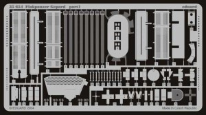 Eduard Accessories 1:35 35654 Bundeswehr Flakpanzer Gepard Fotoätzsatz