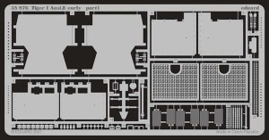 Eduard Accessories 1:35 35976 Tiger I Ausf.E early für Tamiya-Bausatz 35216