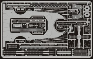 Eduard Accessories 1:350 53004 Schlachtschiff Tirpitz Fotoätzsatz